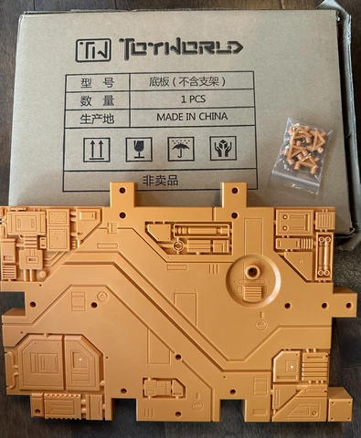 Toyworld Masterpiece Display Stand Plate Tw Toy World Unicron New Mp Cover