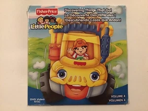 Fisher Price Little People - Discovering Things That Go! Vol 4 DVD Video - Imagen 1 de 2