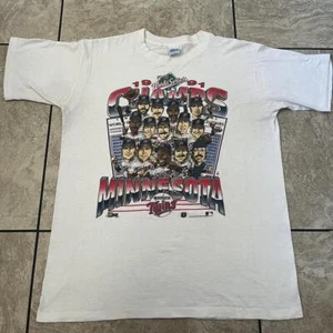 Remake 1991 Minnesota Twins World Series Champions caricature T shirt HN1768 - Picture 1 of 2