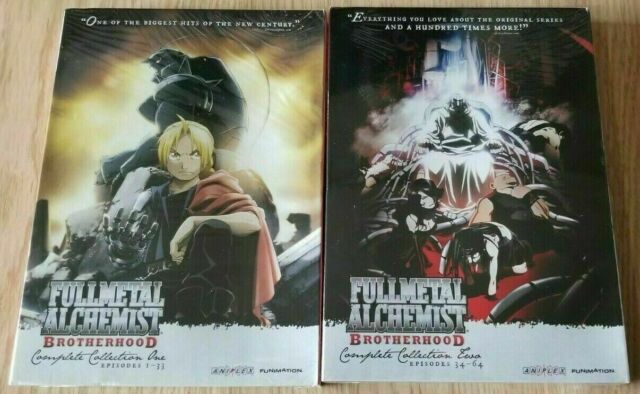 Fullmetal Alchemist Season 1+ 2 Brotherhood (115 Episodes + 2 Movie) DVD  Anime