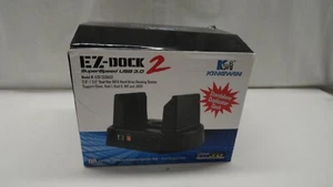 Kingwin 2 Bay USB 3.0 EZ Dock 2 for 2.5-Inch and 3.5-Inch with Clone NEW IN BOX - Picture 1 of 7