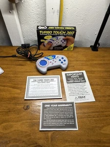 CIB Turbo Touch 360 Video Game Controller for Super NINTENDO SNES - Complete! - Picture 1 of 16