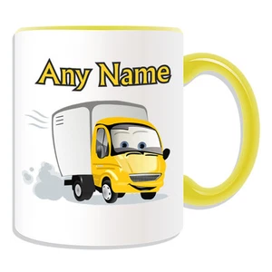 Personalisierte Geschenk Van Tasse Spardose Lieferung LKW Spedition Postbote Express Tasse - Bild 1 von 20