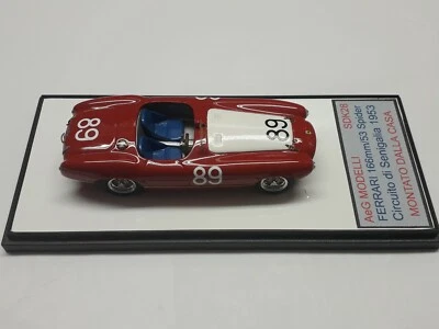 ferrari 340mm touring circuito di Senigalia 1953 AeGmodelli 1/43 no bbr mr mg  - Immagine 1 di 4