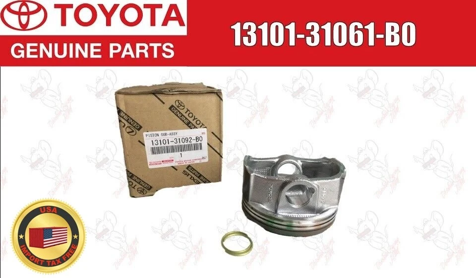 Subconjunto de pistón genuino Toyota Lexus IS250/350 GSE2#, con pasador 13101-31061-B0 OEM Foto 1 de 4