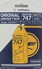 Aviationtag Lufthansa Boeing 747 747-400 Jumbojet D-ABTE YELLOW like Planetags