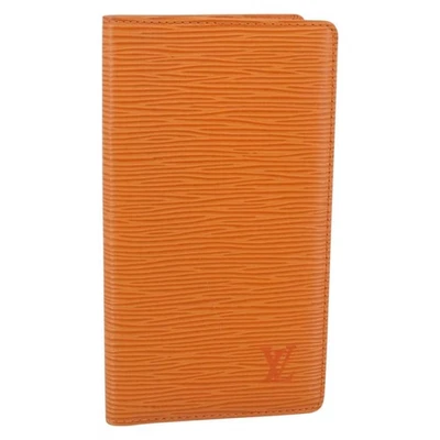 LOUIS VUITTON Epi Agenda Posh Day Planner Cover Orange R2052H LV Auth 144338 - Image 1 of 4