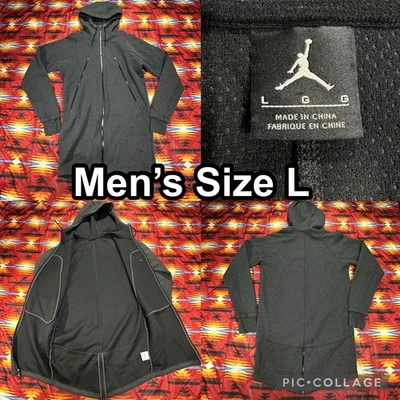 Chaqueta Parka Nike Air Jordan Polar Gris Cremallera Completa Para Hombre Grande 696242-032 Foto 1 de 4