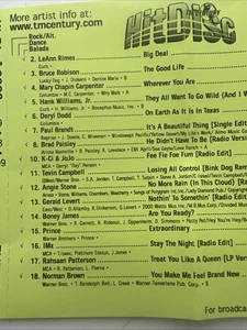 TM Century hit disk Cd  Hank Williams Jr Brad Paisley Prince Imx Leanne Rimes - Bild 1 von 2