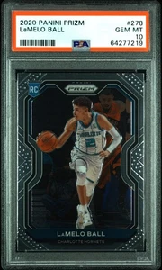2020 Panini Prizm #278 Lamelo Ball PSA 10 - Picture 1 of 2
