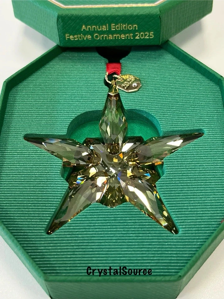 2025 ANNUAL EDITION 130TH SwarovskiCrystal Anniversary ORNAMENT - Image 1 of 1