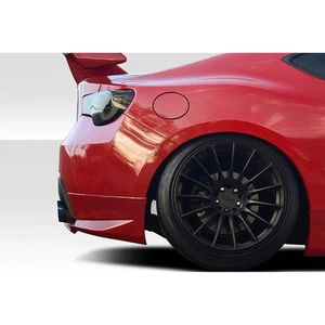 Duraflex Modellista Look Rear Add Ons Spat Extensions for BRZ Subaru 13-20 ed_1 - Picture 1 of 14