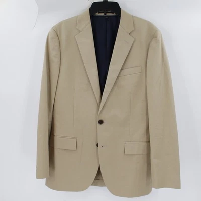 J Crew Sport Coat Mens 40R Ludlow Slim Cotton Duca Visconti Di Modrone beige - Image 1 of 4