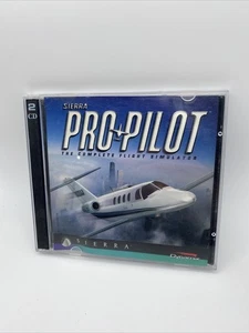 2-CD Spiel Pro Pilot komplett Flugsimulator Sierra Win 98 PC - Bild 1 von 4