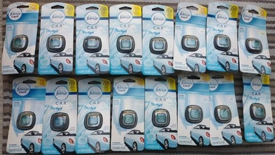 16 упаковок автомобильных вентиляционных зажимов Febreze освежитель воздуха и устранитель запаха лен и небо - Изображение 1 из 2