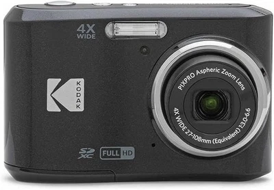 PIXPRO FriendlyZoom FZ45 Kodak camera 4x zoom Full HD Alkaline battery Black - Image 1 of 4