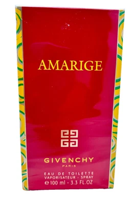 Amarige de Givenchy Eau De Toilette 3,3 fl. Perfume para mujer OZ 100 ml sellado nuevo en caja Foto 1 de 4