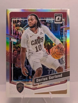 2023-24 Donruss Optic Darius Garland #31 Holo Silver Cleveland Cavaliers - Image 1 of 2