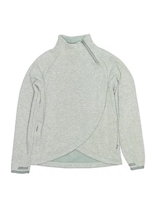 Athleta Girl Girls Silver Turtleneck Sweater 8 - Picture 1 of 2