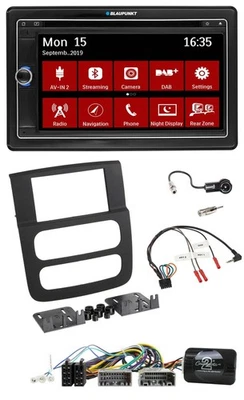 Blaupunkt Lenkrad DAB TMC 2DIN USB Bluetooth Navigation für Dodge RAM 2002-2006 - Bild 1 von 4