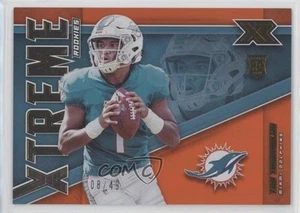 2020 Panini XR Xtreme Rookies Orange /49 Tua Tagovailoa #X-2 RC - Picture 1 of 3