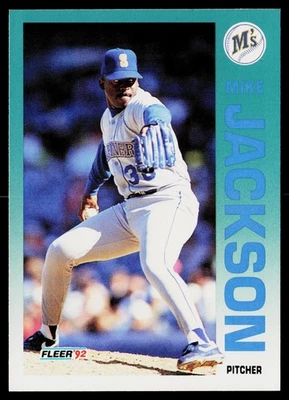 1992 Fleer #282 Mike Jackson - Image 1 of 2