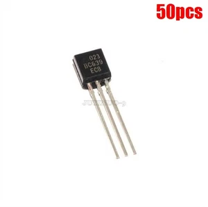 50Pcs BC639 Transistor 80V 1A 0.8W TO92 Von Cdil Npn Ic New qm - Picture 1 of 2