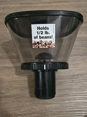 Molinillo de café Cuisinart DBM-8 rebaba grano tolva y tapa repuesto SOLO PIEZAS Foto 1 de 4