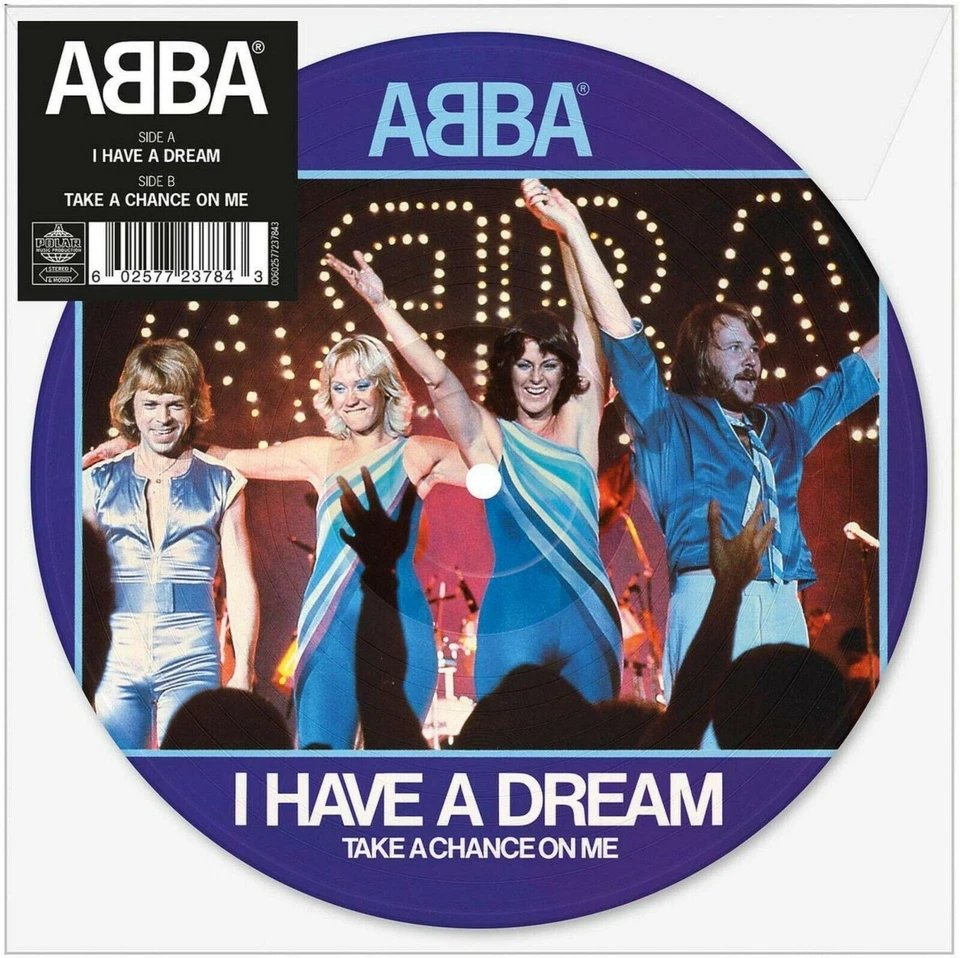 ABBA ‎- I Have A Dream - Take A Chance On Me - Picture Disc Vinyl 7 inch limited - Bild 1 von 1