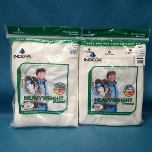 New In Package Indera Thermal Set Crew Shirt & Drawers/Pant Heavy Underwear Sz M - Picture 1 of 6