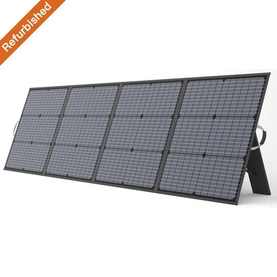 MHPOWOS Faltbar Solarpanel 220W Solarmodul IP67 für ECOFLOW Delta 2 Powerstation Camping