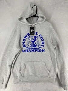 Felpa con cappuccio Where I'm From adulto XL grigia Snowball Fight Champion inverno NUOVA* $65 - Foto 1 di 14
