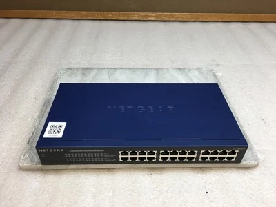 Netgear ProSafe JFS524 24-Port 10/100 Fast Ethernet Switch No PWR Cable incl. - Image 1 of 4