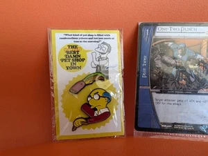The Simpsons Second Best Damn Petshop In Town Kirk Van Houten Pin - Picture 1 of 2