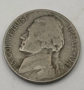 Jefferson Nickel 1948 - Bild 1 von 4
