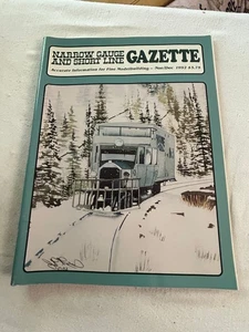 Narrow Gauge and Short Line Gazette Nov/Dec 1992 Modelbuilding Magazine - Picture 1 of 2
