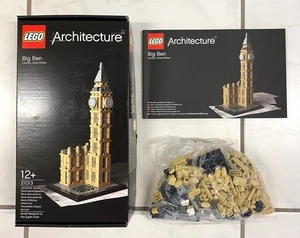 LEGO® Architecture 21013 Big Ben OVP Bauanleitung Komplett TOP - Bild 1 von 2