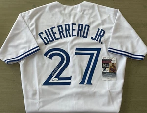 Maglia Vladimir Guerrero Jr autografata stile professionale JSA #RR72181 - Foto 1 di 3