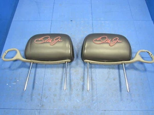 00-05 Monte Carlo DALE JR Front Seat Head Rests Pair Headrest 2266 - Picture 1 of 14