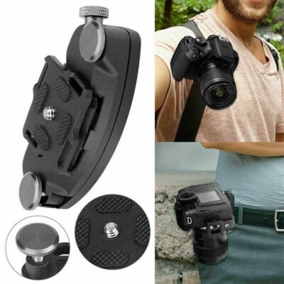 SLR Camera Clip Quick Release Waist Belt Holster Backpack Hanger Quick Strap New - Image 1 of 4