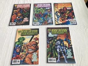 HEROES REBORN: THE RETURN #1 - #4, #4 VARIANT, 1997, MARVEL, FULL RUN, NM - Bild 1 von 1