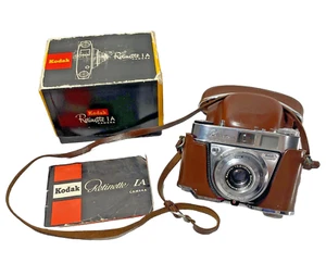 KODAK Retinette IA 35mm CAMERA 1:2.8/45mm Lens + Case + Box + Instruction Book! - Picture 1 of 12