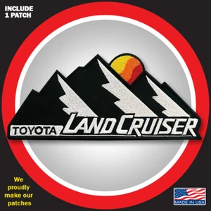 Toyota Tricolor Mountain Embroidered Patch - Picture 1 of 6