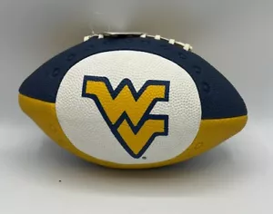 WEST VIRGINIA MOUNTAINEERS YOUTH SIZE 2-TONE FRANKLIN FOOTBALL FREE SHIPPING - Picture 1 of 3