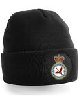 601 SQUADRON RAUXAF CREST PRINTED ON A BEANIE HAT / CAP. 5 COLOURS AVAILABLE