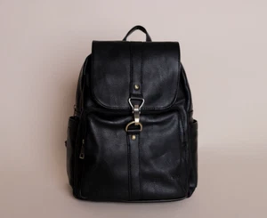 Genuine Leather Backpack for Women Handmade in Jerusalem Holy Land - Picture 1 of 5