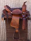 Youth Child Premium Leather Western Pony Miniature Horse Saddle Tack (10" & 12")