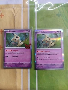 Pokemon TCG Paldea Evolved/Trick or Treat Mimikyu 2 Holo-Karten - Bild 1 von 6