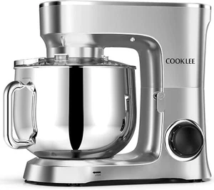 COOKLEE Electric Kitchen Stand Mixer 9.5 Qt. 660W Dishwasher-Safe, Tilt Head - Picture 1 of 9