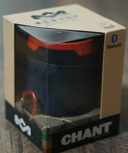 Brand New Sealed! House of Marley Chant Bluetooth Speaker Black - Picture 1 of 4